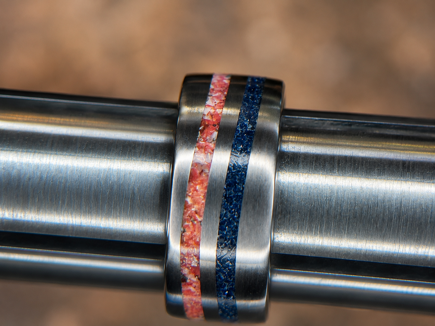 Fire & Ice with Titanium band